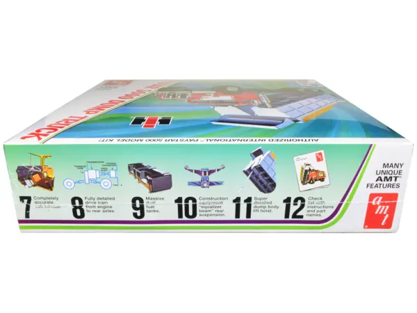 Skill 3 Model Kit International PayStar 5000 Dump Truck 1/25 Scale Model by AMT #2