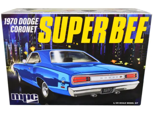 Skill 2 Model Kit 1970 Dodge Coronet Super Bee 1/25 Scale Model by MPC #1