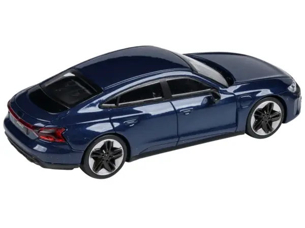 Audi E-tron GT RS Ascari Blue Metallic 1/64 Diecast Model Car by Paragon Models #2