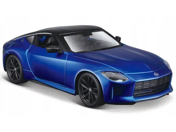 2023 Nissan Z Blue Metallic with Black Top "Special Edition" Series 1/24 Diecast Model Car by Maisto #2