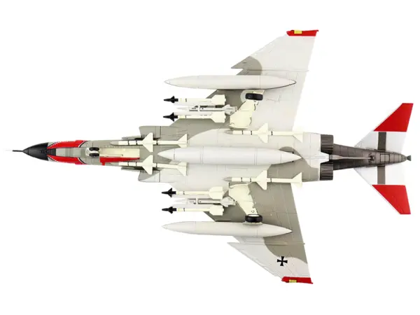 McDonnell Douglas F-4F Phantom II "Norm 81" Fighter Aircraft "JG 71 "Richthofen" GAFTIC 86 CFB Goose Bay Canada" (May 1986) "Air Power Series" 1/72 Diecast Model by Hobby Master #5