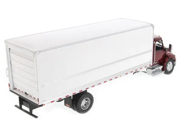 Peterbilt 536 Truck with Supreme Signature Van Body Red Metallic "Transport Series" 1/32 Diecast Model by Diecast Masters #3