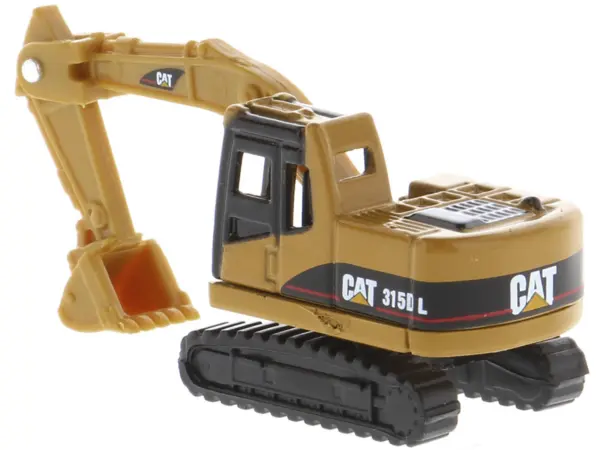 CAT Caterpillar 315D L Excavator Yellow "Micro-Constructor" Series Diecast Model by Diecast Masters #3