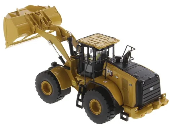 CAT Caterpillar 972 XE Wheel Loader Yellow with Operator "High Line Series" 1/50 Diecast Model by Diecast Masters #5