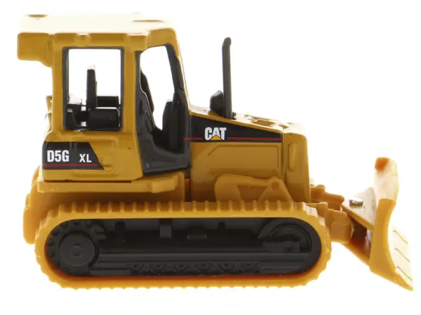 CAT Caterpillar D5G XL Track-Type Tractor Yellow "Micro-Constructor" Series Diecast Model by Diecast Masters #2
