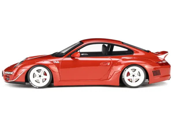 2021 Porsche 911 RWB "AKA Phila" Red 1/18 Model Car by GT Spirit #4