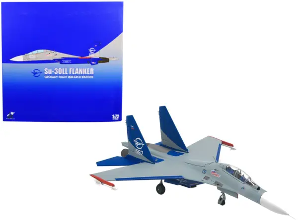 Sukhoi Su-30LL Flanker-C Fighter Aircraft "Gromov Flight Research Institute Ramenskoye AB Russia" (1997) 1/72 Diecast Model by JC Wings #1