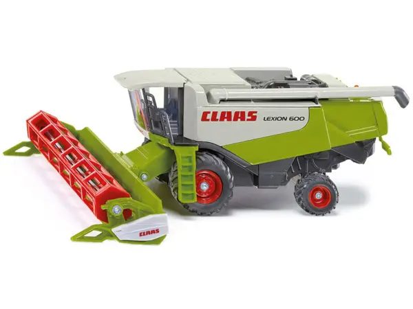Claas Lexion 600 Combine Harvester Green and Gray 1/50 Diecast Model by Siku #2