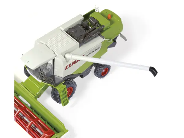 Claas Lexion 600 Combine Harvester Green and Gray 1/50 Diecast Model by Siku #3