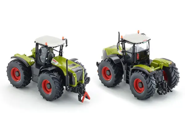 Claas 5000 Xerion Tractor Green with Gray Top 1/32 Diecast Model by Siku #4