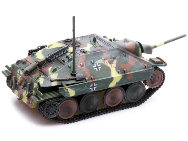 Jagdpanzer 38(T) SD.Kfz. 138/2 Hetzer Tank Destroyer Camouflage "German Army World War II" 1/72 Diecast Model by Legion #3