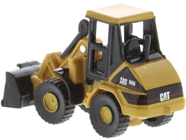 CAT Caterpillar 906 Wheel Loader Yellow "Micro-Constructor" Series Diecast Model by Diecast Masters #3