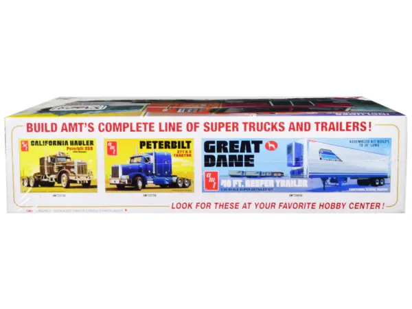 Skill 3 Model Kit Peterbilt 352 Pacemaker Cabover Tractor "Coors" 1/25 Scale Model by AMT #3