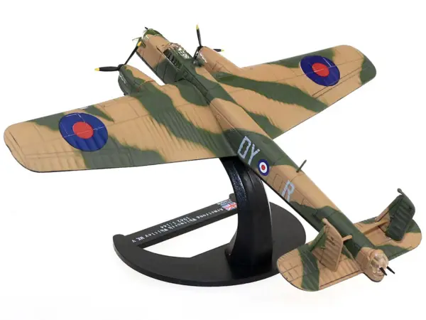 Armstrong Whitworth Whitley Mk.V Bomber Aircraft "No. 102 Squadron RAF Driffield" Royal Air Force (1940) "Planes of World War II" Series 1/144 Diecast Model Airplane by Luppa #5