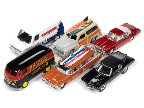 Johnny Lightning "2-Packs" 2023 Set B of 6 pieces Release 2 1/64 Diecast Model Cars by Johnny Lightning #2