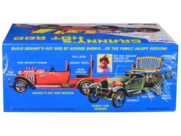 Skill 2 Model Kit Granny's Hot Rod By George Barris 2-in-1 Kit 1/25 Scale Model by MPC #3