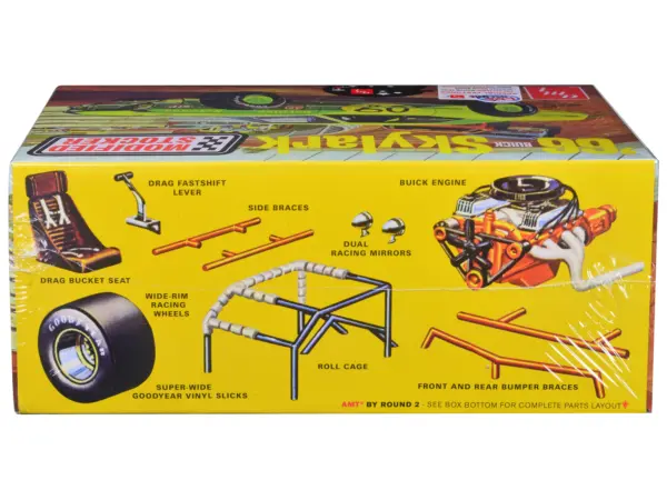 Skill 2 Model Kit 1966 Buick Skylark "Modified Stocker" 1/25 Scale Model by AMT #3