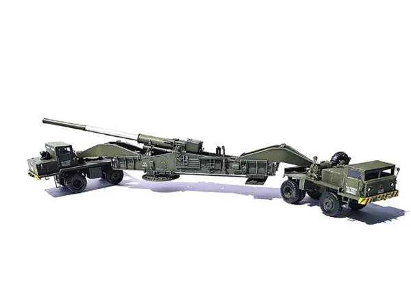 United States M65 Atomic Cannon "Atomic Annie" Artillery Olive Drab "Traveling Mode" US Army "NEO Dragon Armor" Series 1/72 Plastic Model by Dragon Models #2