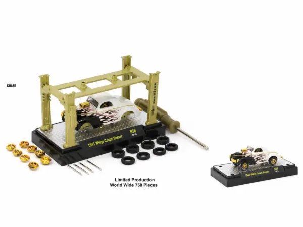 Model Kit 3 piece Car Set Release 58 Limited Edition to 8000 pieces Worldwide 1/64 Diecast Model Cars by M2 Machines #2