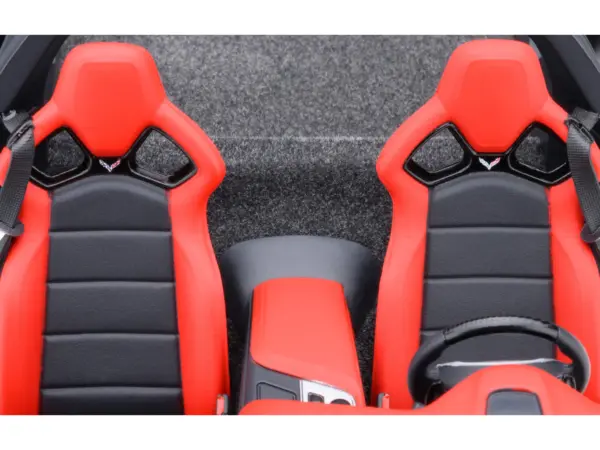 2019 Chevrolet Corvette C7 ZR1 Black with Carbon Top 1/18 Model Car by Autoart #4