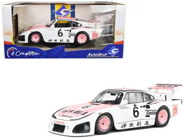 Porsche 935 K3 #6 Bob Wollek - Henri Pescarolo Winner "Suzuka 1000KM" (1981) "Competition" Series 1/18 Diecast Model Car by Solido #1