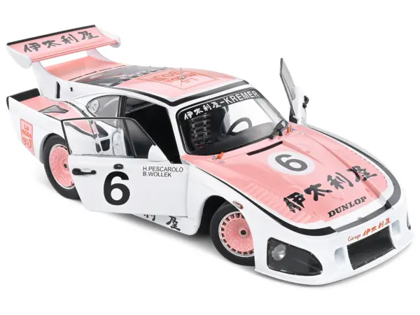 Porsche 935 K3 #6 Bob Wollek - Henri Pescarolo Winner "Suzuka 1000KM" (1981) "Competition" Series 1/18 Diecast Model Car by Solido #2