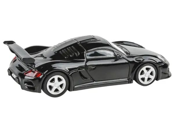 2012 RUF CTR3 Clubsport Black 1/64 Diecast Model Car by Paragon Models #2
