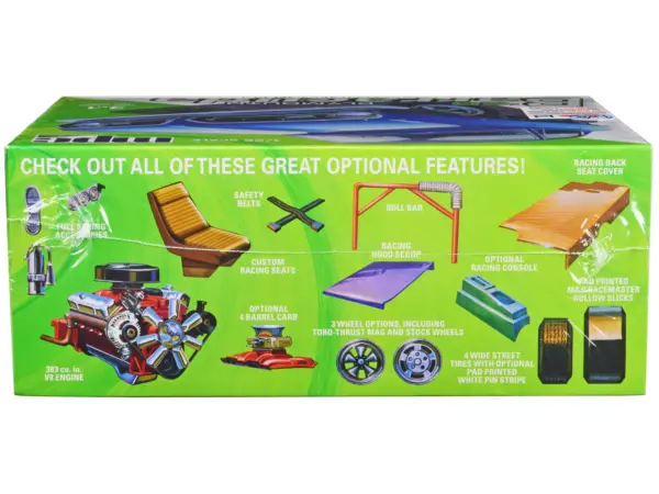 Skill 2 Model Kit 1969 Plymouth Barracuda 3-in-1 Kit 1/25 Scale Model by MPC #2