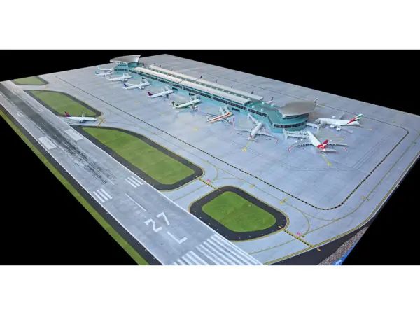Deluxe Airport Mat for 1/400 Scale Models by GeminiJets #1