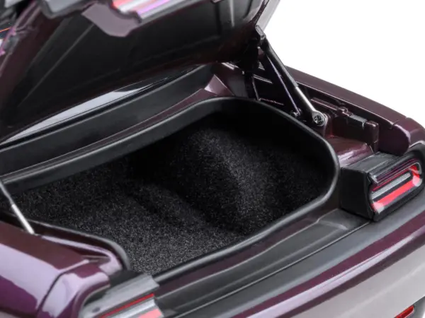 2022 Dodge Challenger R/T Scat Pack Widebody Hellraisin Purple Metallic 1/18 Model Car by Autoart #5