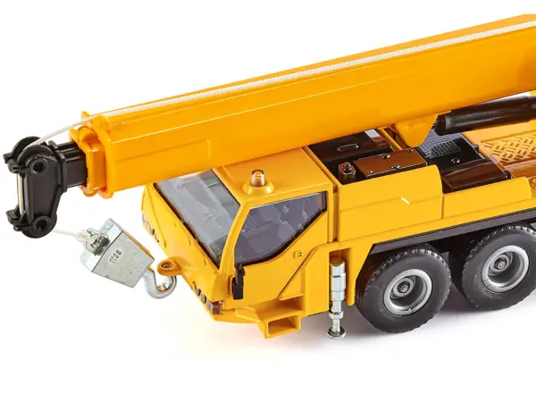 Mobile Crane Yellow 1/55 Diecast Model by Siku #4