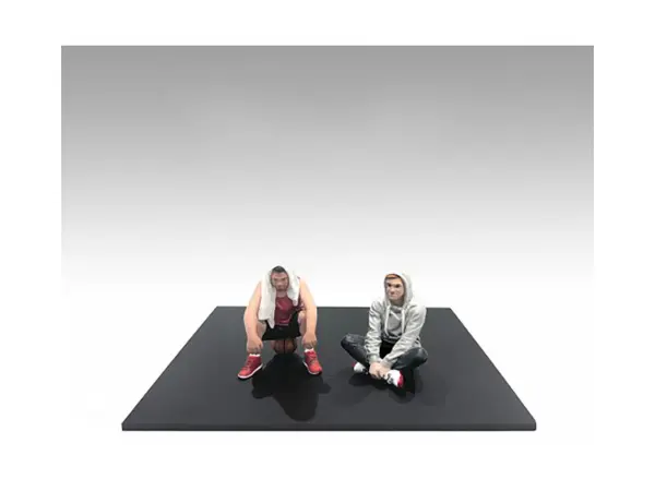 "Figure18 Series 1" 9 piece Figure Set for 1/18 Scale Models by American Diorama #3