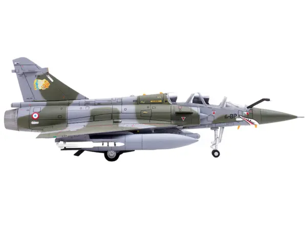 Dassault Mirage 2000N Fighter Aircraft "Escadron de Chasse 2/4 La Fayette Luxeuil" (2004) French Air Force "Wing" Series 1/72 Diecast Model by Panzerkampf #2