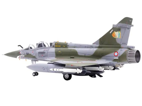Dassault Mirage 2000N Fighter Aircraft "Escadron de Chasse 2/4 La Fayette Luxeuil" (2004) French Air Force "Wing" Series 1/72 Diecast Model by Panzerkampf #4
