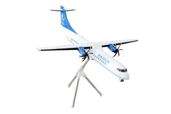 ATR 72-500 Commercial Aircraft "Vietnam Air Services Company (VASCO)" (VN-B221) White with Blue Tail "Gemini 200" Series 1/200 Diecast Model Airplane by GeminiJets #2