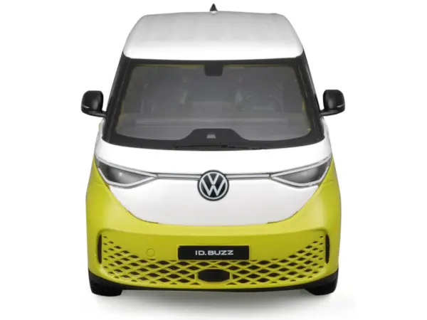 2023 Volkswagen ID. Buzz Van Yellow and White "Special Edition" Series 1/24 Diecast Model Car by Maisto #2