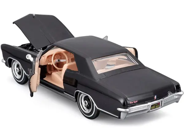 1965 Buick Riviera Gran Sport Black Metallic "Special Edition" Series 1/26 Diecast Model Car by Maisto #3