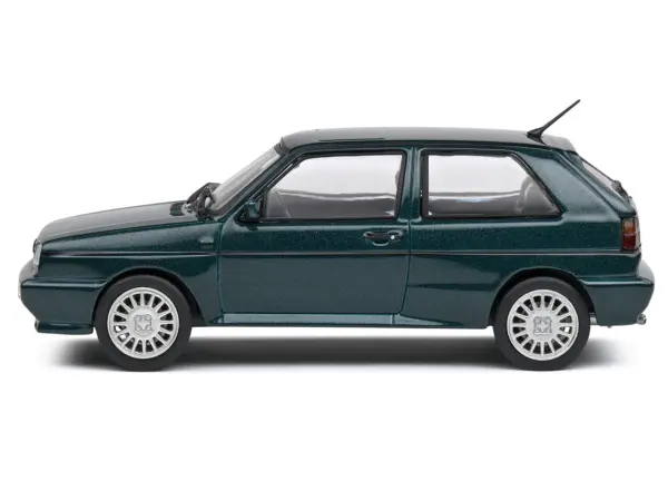 1989 Volkswagen Golf Rallye G60 Green Metallic 1/43 Diecast Model Car by Solido #2