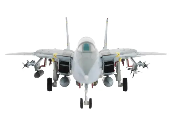 Grumman F-14B Tomcat Fighter Aircraft "Last Gypsy Roll VF-32 Swordsmen NAS Oceana" (2005) United States Navy "Air Power Series" 1/72 Diecast Model by Hobby Master #5