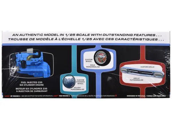 Skill 2 Model Kit 1960 Chevrolet Apache Pickup Truck "Kustom Kruisers" 1/25 Scale Model by AMT #3