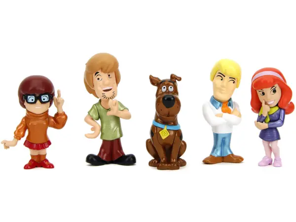Set of 5 Diecast Figures "Scooby-Doo" TV Series "Metalfigs" Series Diecast Models by Jada #2