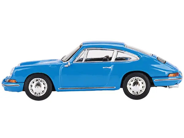 1963 Porsche 901 Blue "Quickblau" Limited Edition to 3600 pieces Worldwide 1/64 Diecast Model Car by Mini GT #2