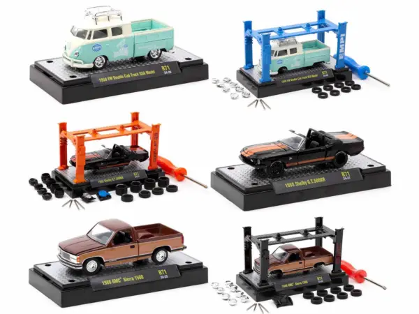 Model Kit 3 piece Car Set Release 71 Limited Edition to 9000 pieces Worldwide 1/64 Diecast Model Cars by M2 Machines #2