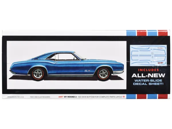 Skill 2 Model Kit 1966 Buick Riviera GS 1/25 Scale Model by AMT #2