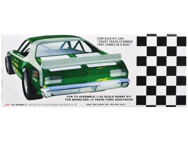 Skill 2 Model Kit Dodge Dart Sportsman Short Track "Kit Car" 1/25 Scale Model by AMT #3