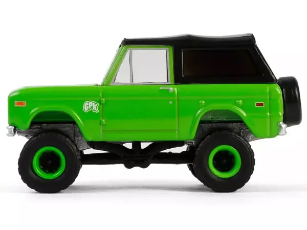 1969 Ford Bronco "Garbage Pail Kids: Super Snotty" Green with Black Top "San Diego Comic-Con 2024 Exclusive" 1/64 Diecast Model Car by Greenlight #3