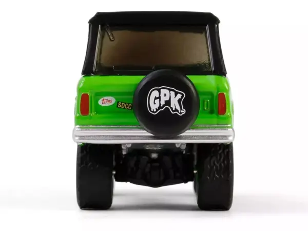 1969 Ford Bronco "Garbage Pail Kids: Super Snotty" Green with Black Top "San Diego Comic-Con 2024 Exclusive" 1/64 Diecast Model Car by Greenlight #4