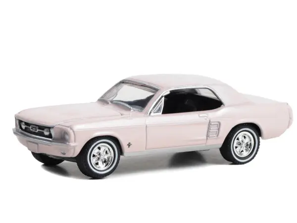 1967 Ford Mustang Coupe "She Country Special - Bill Goodro Ford Denver Colorado" Bermuda Sand "Hobby Exclusive" Series 1/64 Diecast Model Car by Greenlight #3