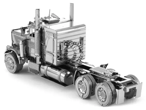 Model Kit Freightliner FLC Long Nose Truck (Challenging Difficulty) Steel Model by Metal Earth #3