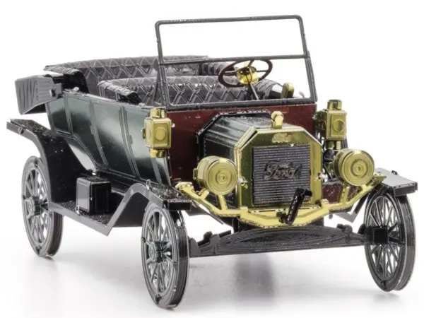 Model Kit 1910 Ford Model T Green (Moderate Difficulty) Steel Model by Metal Earth #4